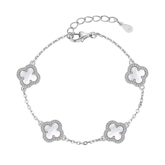 [Kismet Jewels ]Four-Leaf Clover Exquisite Bracelet